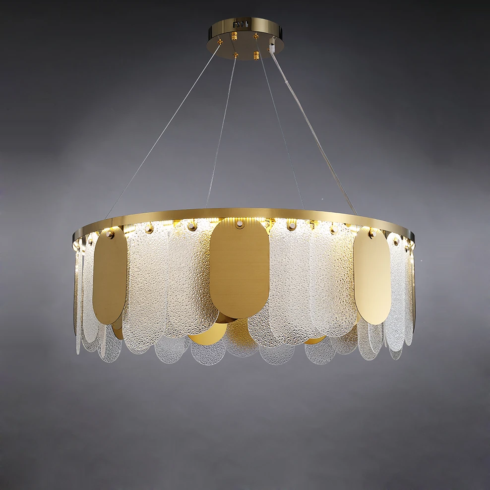 Luxury Stainless Steel Glass Gold Designer LED Suspension Luminaire Lampen Pendant Lamp.Pendant light For Foyer 
Luxury Stainless Steel Glass Gold Designer LED Suspension Luminaire Lampen Pendant Lamp.Pendant light For Foyer