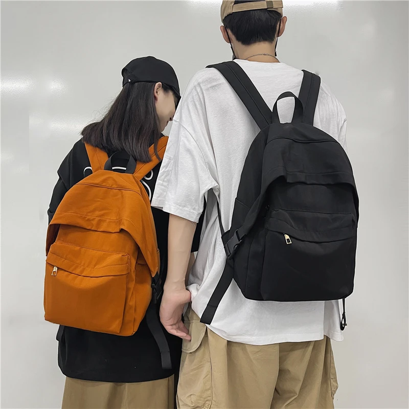 Fashion School Bag Backpacks for Unisex College Solid Color Book Packbags for Teenage Girls Men Travel Shoulder Bags Rucksack 
Fashion School Bag Backpacks for Unisex College Solid Color Book Packbags for Teenage Girls Men Travel Shoulder Bags Rucksack