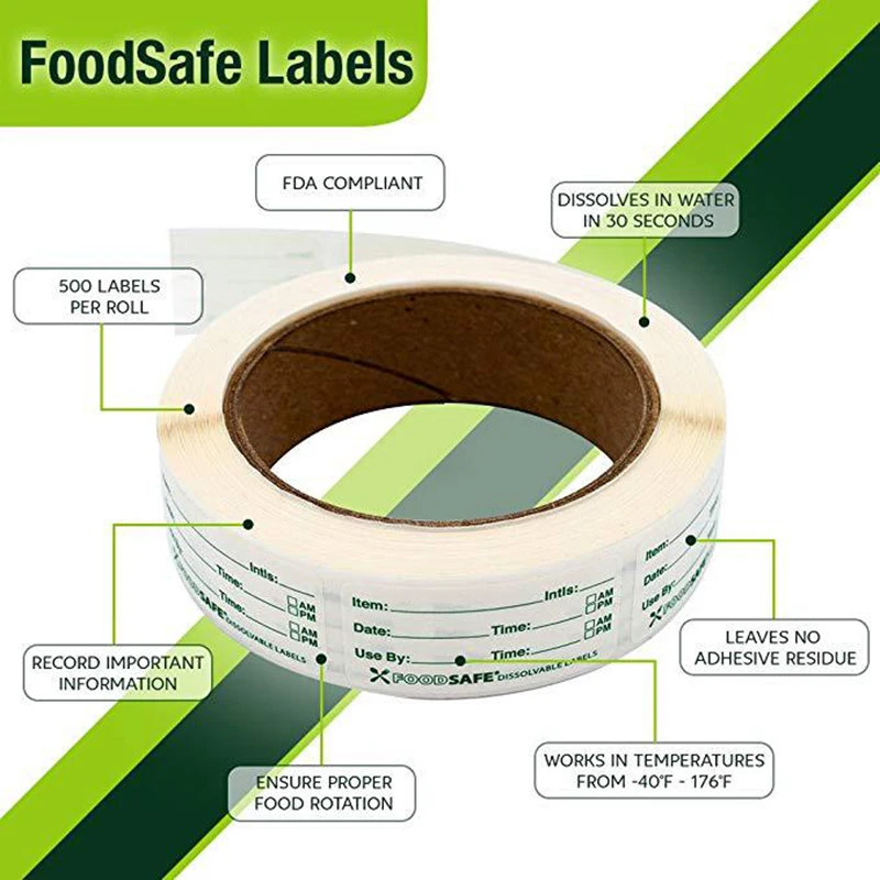 Stickers Food Storage Labels Adhesive Food Labels Food Storage Label Stickers for Home Restaurant Food Date Safe Supplies 
Stickers Food Storage Labels Adhesive Food Labels Food Storage Label Stickers for Home Restaurant Food Date Safe Supplies