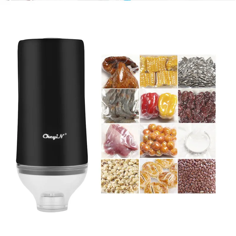 Automatic Mini Vacuum Sealer USB Rechargeable Food Saver Pump Handy Vacuum Sealing Machine Food Preservation 5Pcs Reusable Bags
Automatic Mini Vacuum Sealer USB Rechargeable Food Saver Pump Handy Vacuum Sealing Machine Food Preservation 5Pcs Reusable Bags