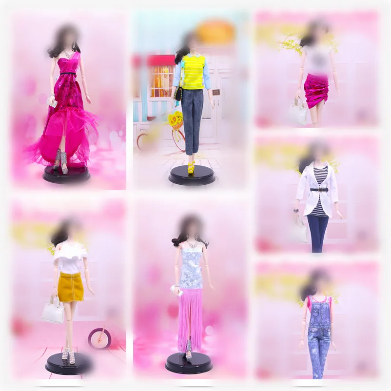 30cm Doll Dress Fashion Clothes suit for licca For ob24 ob27 Doll for Mengfan Doll Accessories Baby Toys Best Girl' Gift 
30cm Doll Dress Fashion Clothes suit for licca For ob24 ob27 Doll for Mengfan Doll Accessories Baby Toys Best Girl' Gift