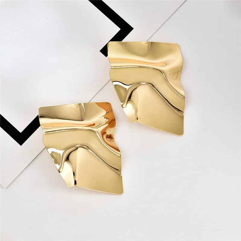 Modern Jewelry Geometric Earrings 2021 New Design Hot Selling Metal Fashion Statement Earrings For Girl Fine Accessories Gifts
Modern Jewelry Geometric Earrings 2021 New Design Hot Selling Metal Fashion Statement Earrings For Girl Fine Accessories Gifts