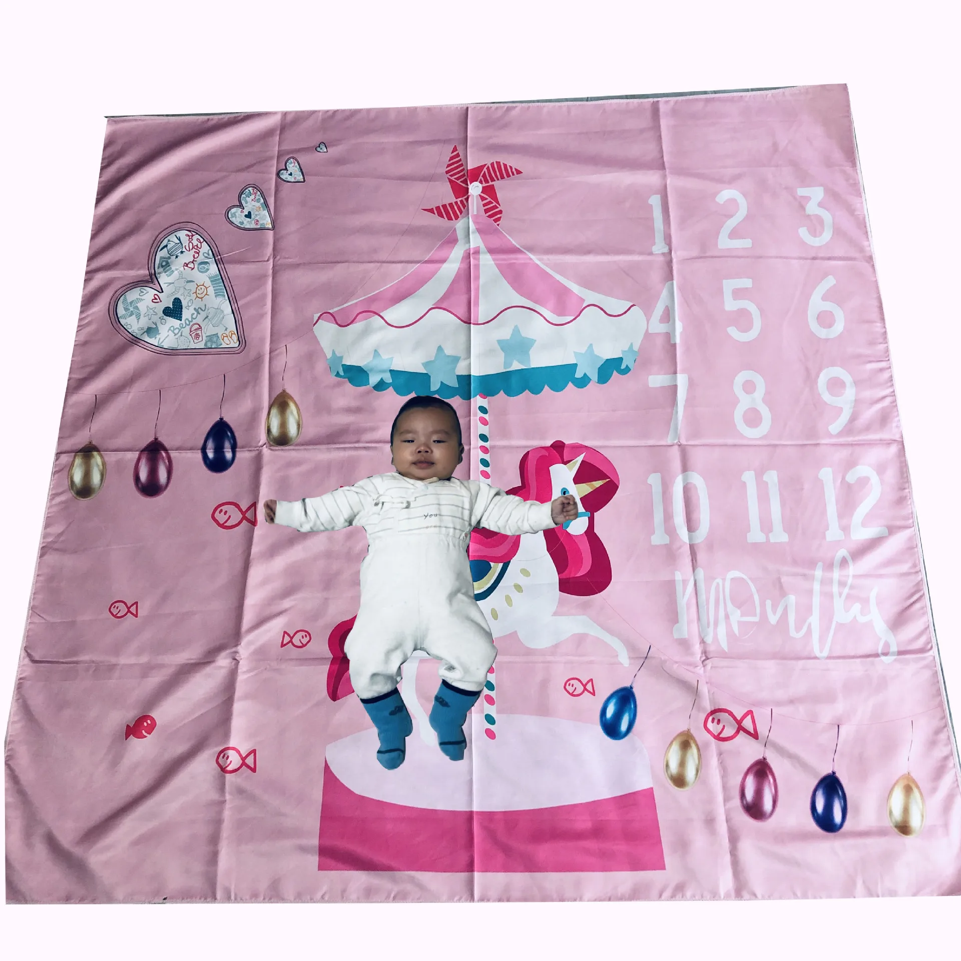 Baby Monthly Growth Milestone Blanket Photography Requirements Background Memory Carpet Boy Girl Photo Props Accessories
Baby Monthly Growth Milestone Blanket Photography Requirements Background Memory Carpet Boy Girl Photo Props Accessories