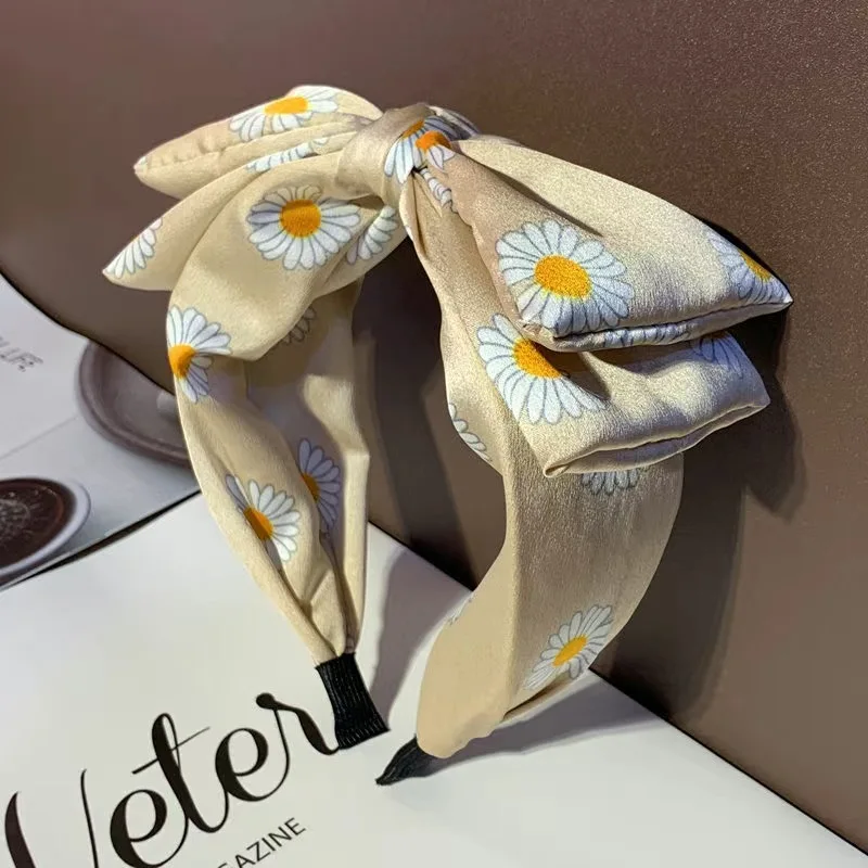 2021 New Fashion Cute simple Daisy flower wide-brimmed big bow headband Hair Accessories 5# Colors
2021 New Fashion Cute simple Daisy flower wide-brimmed big bow headband Hair Accessories 5# Colors
