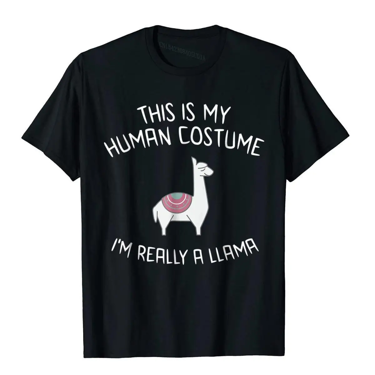 Human Halloween Costume Shirt Im Really A Llama Top T-Shirts Slim Fit Faddish Cotton Tops Shirts Personalized For Men
Human Halloween Costume Shirt Im Really A Llama Top T-Shirts Slim Fit Faddish Cotton Tops Shirts Personalized For Men