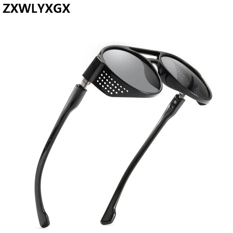 Fashion Steampunk Sunglasses Women Men Brand Design Retro Goggles Round Flip Up Glasses steam punk Vintage Eyewear Oculos de sol
Fashion Steampunk Sunglasses Women Men Brand Design Retro Goggles Round Flip Up Glasses steam punk Vintage Eyewear Oculos de sol
