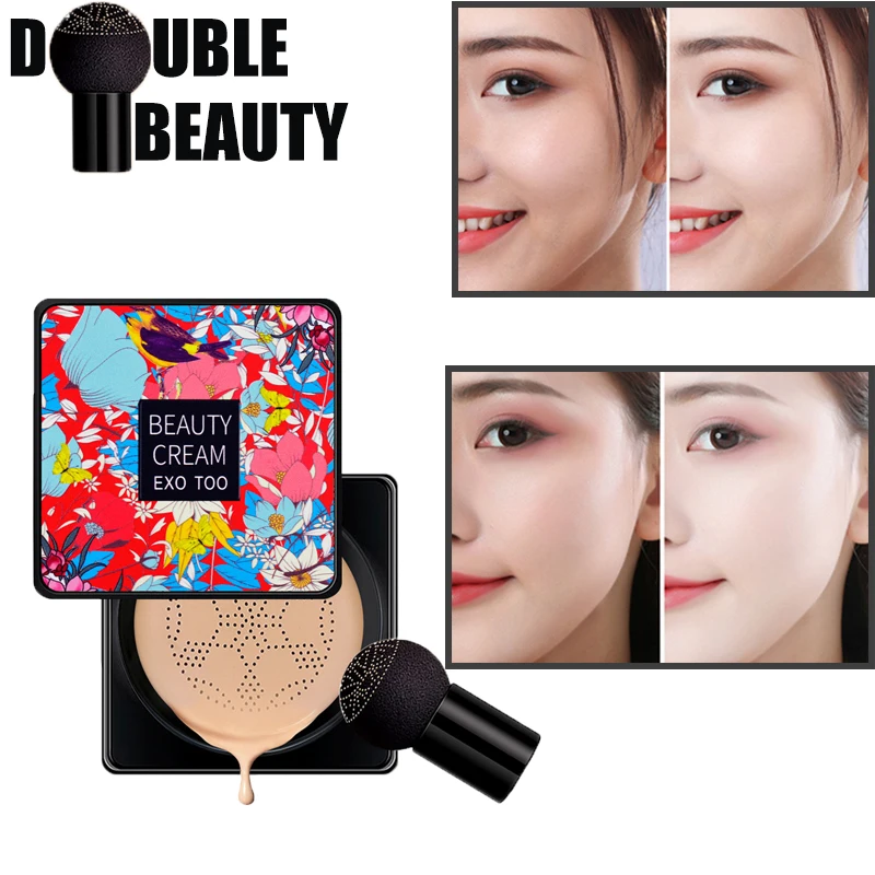 Mushroom Head Air Cushion CC Cream bb glow Cream face Concealer Long Lasting Korean Makeup base Waterproof Cushion Foundation
Mushroom Head Air Cushion CC Cream bb glow Cream face Concealer Long Lasting Korean Makeup base Waterproof Cushion Foundation