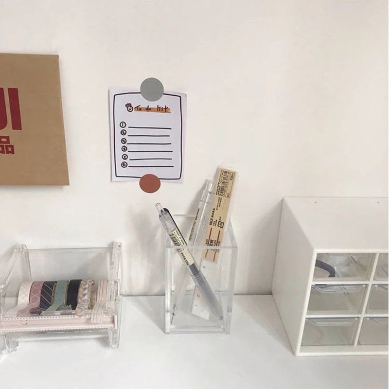 Desktop Makeup Brush Organizer Transparent Square Acrylic Pen Pencil Holder Student Stationery Storage Box Case wholesales
Desktop Makeup Brush Organizer Transparent Square Acrylic Pen Pencil Holder Student Stationery Storage Box Case wholesales