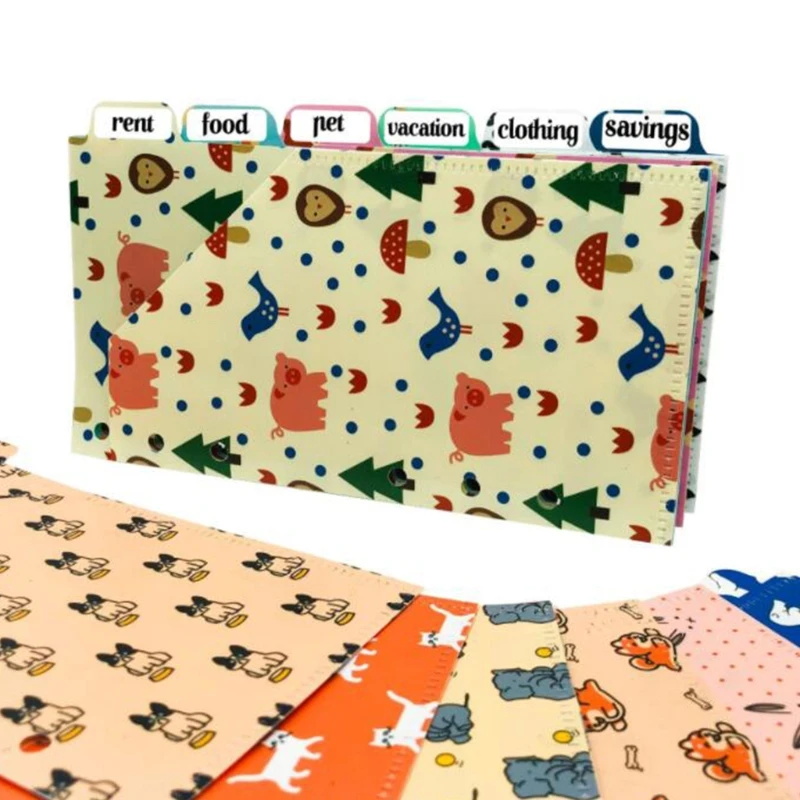 Loose Leaf Envelope Lovely Animal Cash Budget Envelope Customized Set Birthday Gift for Boys and Girls School Students B2EA
Loose Leaf Envelope Lovely Animal Cash Budget Envelope Customized Set Birthday Gift for Boys and Girls School Students B2EA