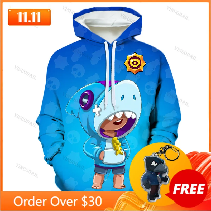 Shark Leon Shooting Game 3d Sweatshirt MAX Boys Girls Tops Hoodies Teen Clothes Shooter Thin Children's Wear Kids Hoodie
Shark Leon Shooting Game 3d Sweatshirt MAX Boys Girls Tops Hoodies Teen Clothes Shooter Thin Children's Wear Kids Hoodie