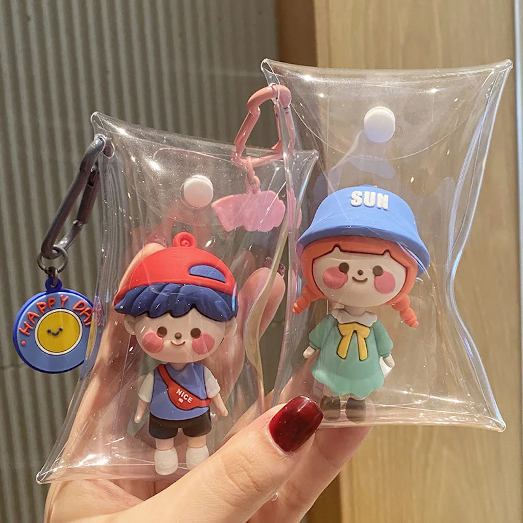 New Airbag Doll Keychain Figure Toys Creative Backpack Pendant Car Key Ring Couple Cute Keychain Bag Pendant Girl's Gift Toys
New Airbag Doll Keychain Figure Toys Creative Backpack Pendant Car Key Ring Couple Cute Keychain Bag Pendant Girl's Gift Toys