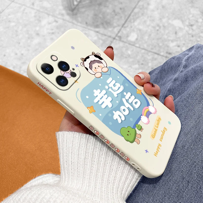 Happy Girl Cartoon Pattern Liquid Silicone Case For iPhone 12 Pro Max 11 X XS XR XSMAX SE2020 8 8Plus 7 7Plus 6 6S Plus 5 5S
Happy Girl Cartoon Pattern Liquid Silicone Case For iPhone 12 Pro Max 11 X XS XR XSMAX SE2020 8 8Plus 7 7Plus 6 6S Plus 5 5S