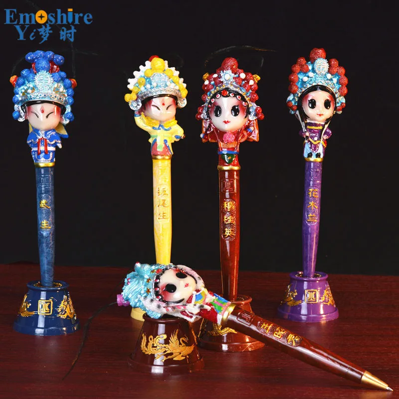 Шариковая ручка для макияжа лица Пекинская опера в китайском стиле мультяшный персонаж креативный сувенир для путешествий офисные принадл...
Шариковая ручка для макияжа лица Пекинская опера в китайском стиле мультяшный персонаж креативный сувенир для путешествий офисные принадл...