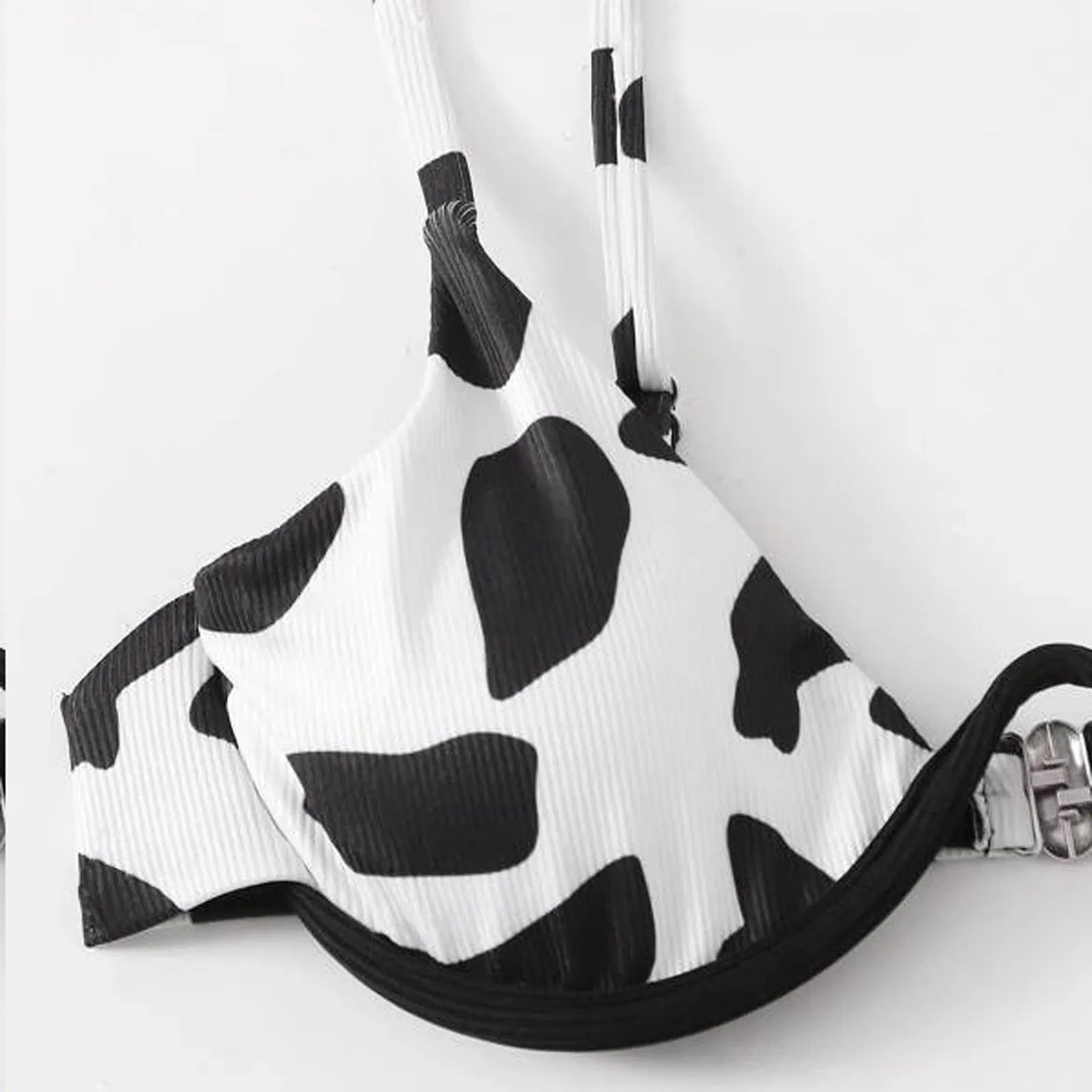 2021 New Cow Printed Bikini Women Swimming Suit Two Pieces Black White Swimwear Summer Female Biqiuni Swimsuits
2021 New Cow Printed Bikini Women Swimming Suit Two Pieces Black White Swimwear Summer Female Biqiuni Swimsuits
