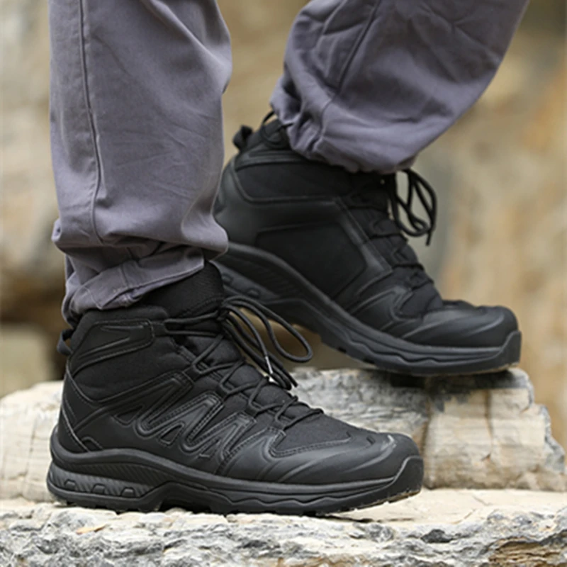 Tactical Military Boots Men Boots Special Force Desert Combat Army Boots Outdoor Hiking Boots Ankle Shoes Men Work Safty Shoes 
Tactical Military Boots Men Boots Special Force Desert Combat Army Boots Outdoor Hiking Boots Ankle Shoes Men Work Safty Shoes