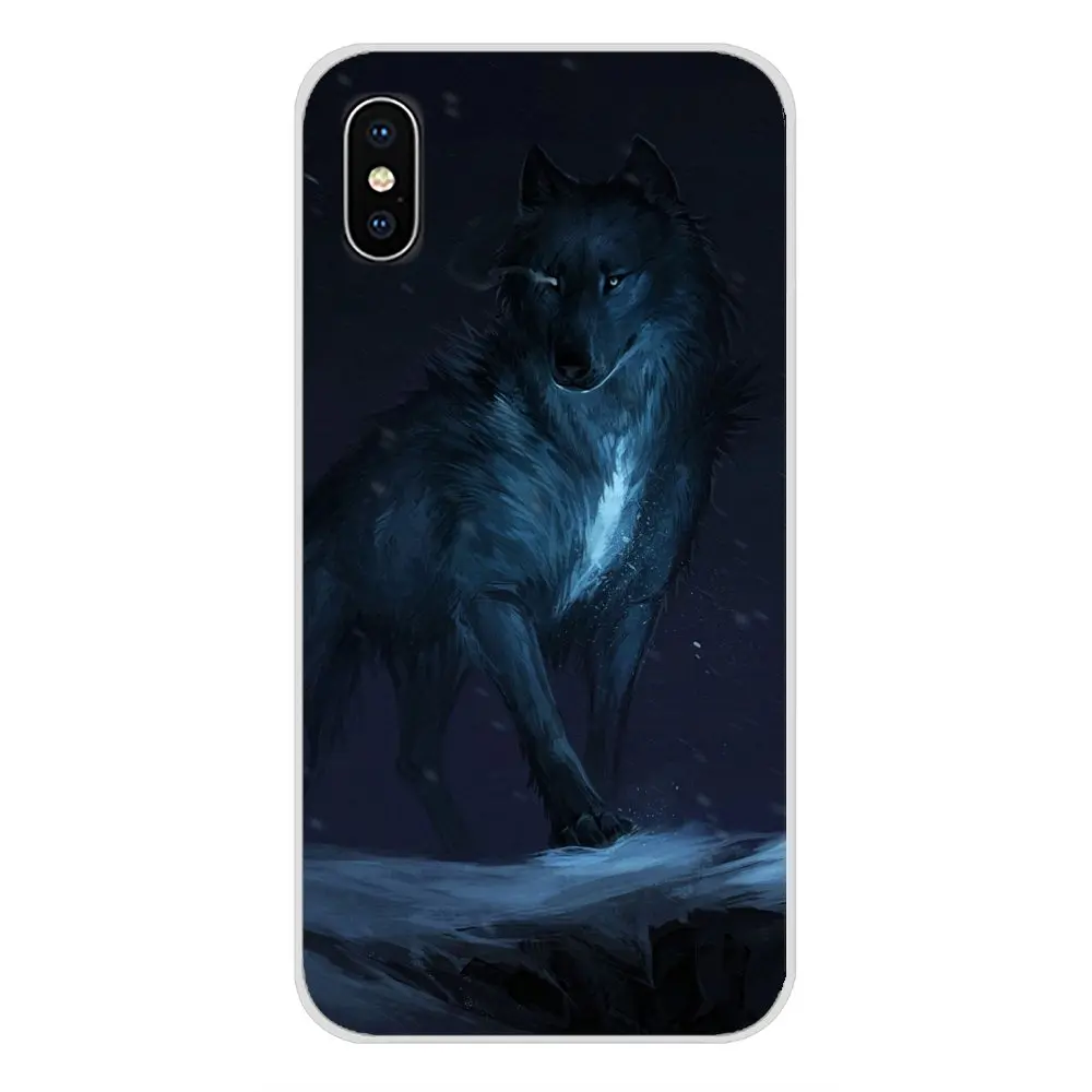 Для Apple iPhone X XR XS 11Pro MAX 4S 5C SE 6S 7 8 Plus ipod touch 5 6 angry snow wolf аксессуары чехлы для телефонов |