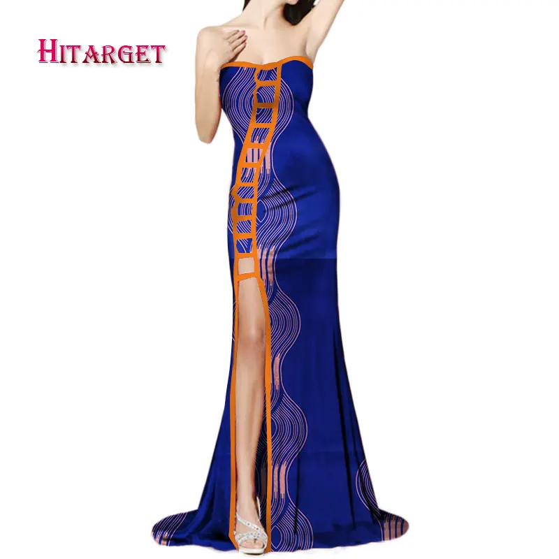 Hitarget autumn African women's dress Ankara traditional costume stitching batik wax print sleeveless tube dress long dressWY367
Hitarget autumn African women's dress Ankara traditional costume stitching batik wax print sleeveless tube dress long dressWY367