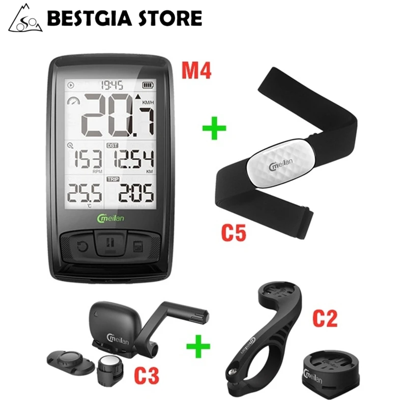 Wireless Bluetooth 4.0 Bicycle Computer With Chest Heart Rate Monitor Speed Sensor Cycling Computer Waterproof Bike Odometer
Wireless Bluetooth 4.0 Bicycle Computer With Chest Heart Rate Monitor Speed Sensor Cycling Computer Waterproof Bike Odometer