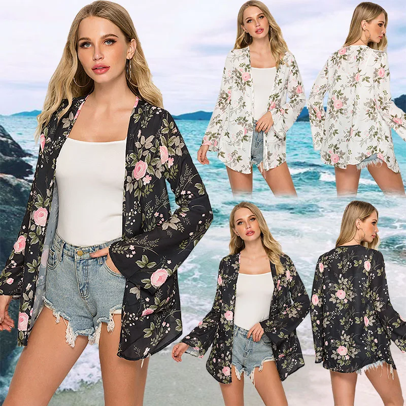 Plus Size Autumn Retro Floral Kimono Long Sleeve Chiffon Blouse Casual Loose Beach Wear Cover Up Shawl Cardigan Shirt Women Tops
Plus Size Autumn Retro Floral Kimono Long Sleeve Chiffon Blouse Casual Loose Beach Wear Cover Up Shawl Cardigan Shirt Women Tops