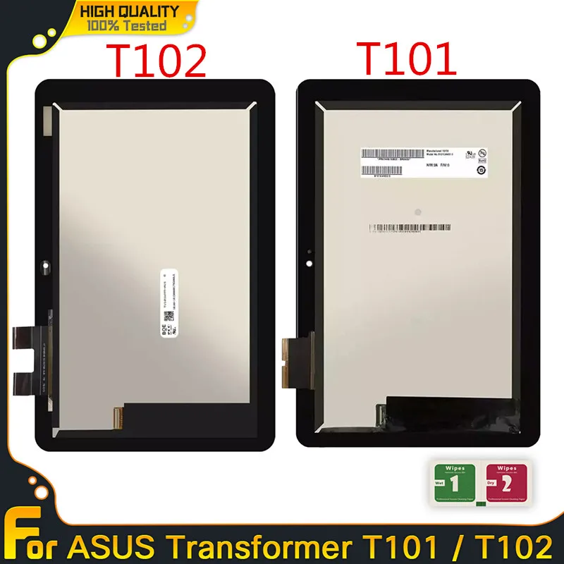 ЖК-дисплей для ASUS Transformer Book T101 HA T101H сенсорный экран дигитайзер датчик в сборе Mnini