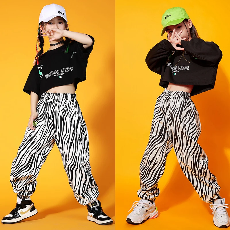 Korean Top Pants Jazz Suit Children Hiphop Leopard pants Street Dance Clothes Girls Hip Hop Costumes Kids Street Dance Outfit
Korean Top Pants Jazz Suit Children Hiphop Leopard pants Street Dance Clothes Girls Hip Hop Costumes Kids Street Dance Outfit
