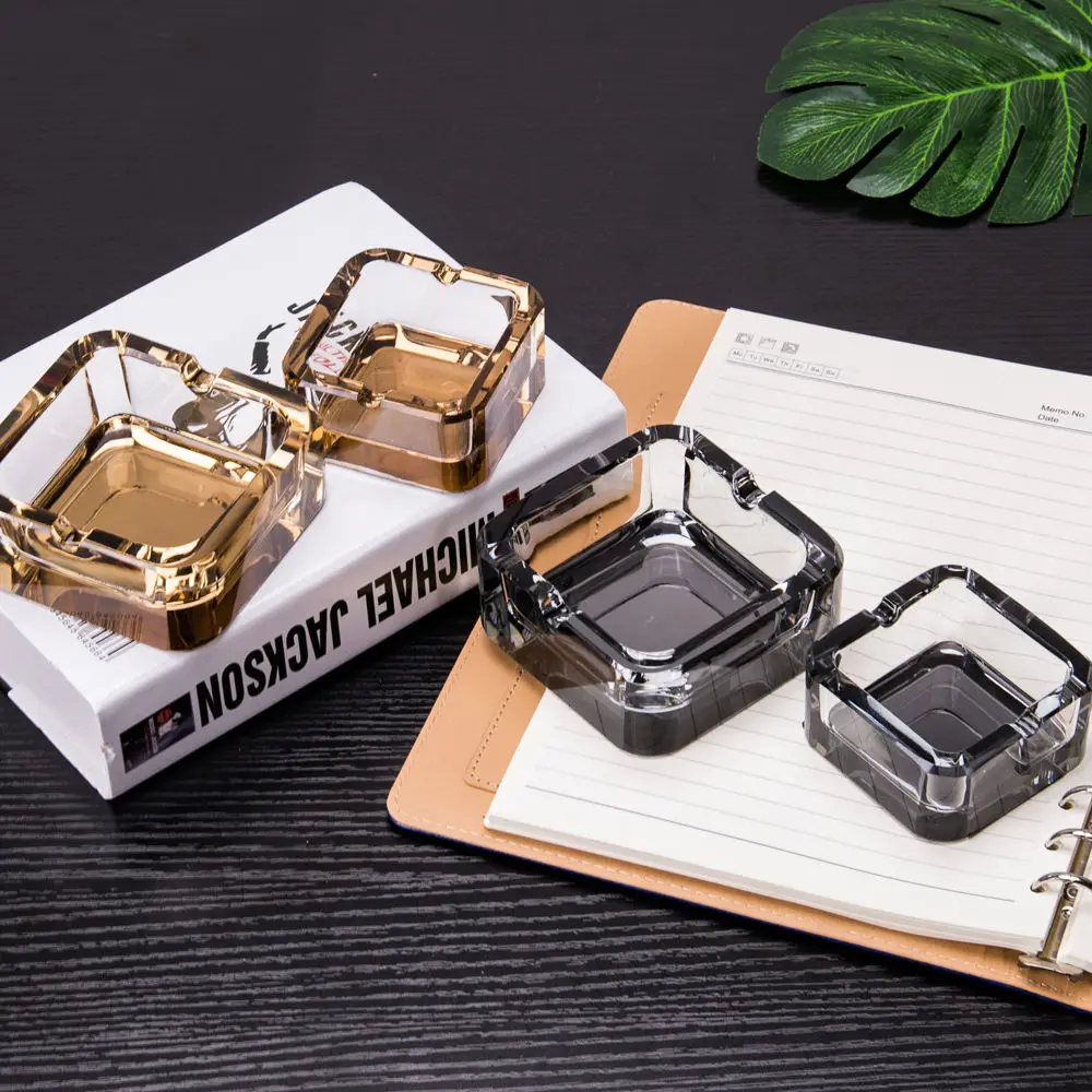 crystal glass Ashtray Home Living Room Nordic Large Fashion Multi-Function Coffee Table With Lid Office Creative Personality
crystal glass Ashtray Home Living Room Nordic Large Fashion Multi-Function Coffee Table With Lid Office Creative Personality