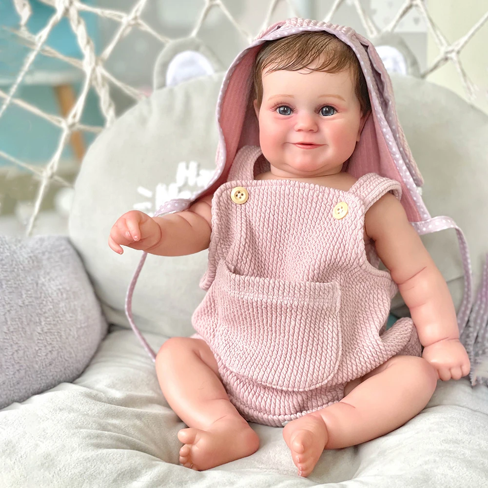 Lifelike Reborn Girl Baby Dolls Posable Full Vinyl Body Full Limb Doll Movable Limbs Design with Clothes Milk Bottle Teat Access
Lifelike Reborn Girl Baby Dolls Posable Full Vinyl Body Full Limb Doll Movable Limbs Design with Clothes Milk Bottle Teat Access