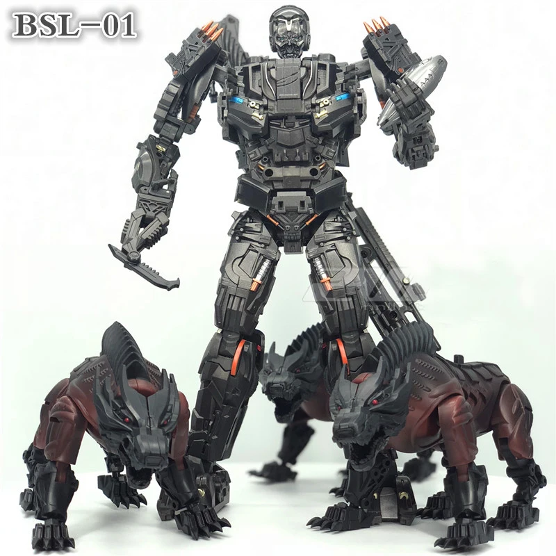 Трансформация BSL 01 KO версия UT R Steeljaw Lockdown фигурка игрушка W/3 Собаки|Игровые фигурки