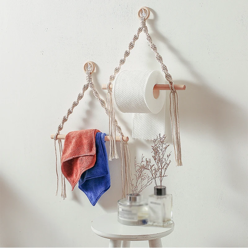 Towel Rack Wall Decoration Fashion Napkin Holder Woven Tapestry Simplicity Fashion Nordic Style Napkin Holder Houseware
Towel Rack Wall Decoration Fashion Napkin Holder Woven Tapestry Simplicity Fashion Nordic Style Napkin Holder Houseware