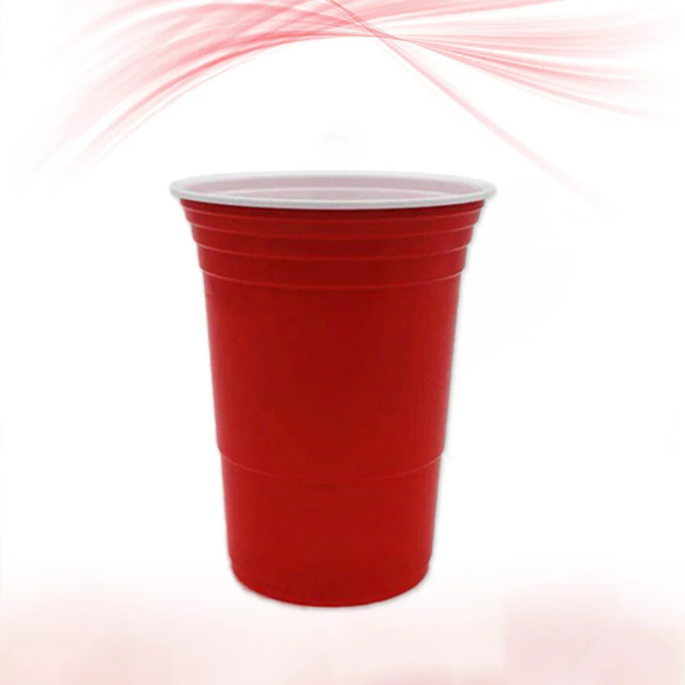 25pcs 450ml Red Disposable Cups Tableware Party Supplies for Game Cafe Bar Restaurant
25pcs 450ml Red Disposable Cups Tableware Party Supplies for Game Cafe Bar Restaurant