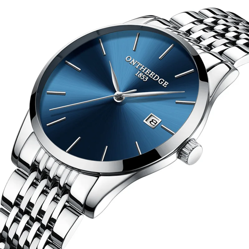 Watch Men Waterproof Sports Male ONTHEEDGE Men's Watch Fashion Relogio Masculino Watch For Men Luxury Stainless Steel 2020 Clock
Watch Men Waterproof Sports Male ONTHEEDGE Men's Watch Fashion Relogio Masculino Watch For Men Luxury Stainless Steel 2020 Clock