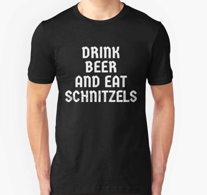 Schnitzels T Shirt Men tshirt Drink T Shirt Printed Beer And Eat T-Shirt tees top
Schnitzels T Shirt Men tshirt Drink T Shirt Printed Beer And Eat T-Shirt tees top