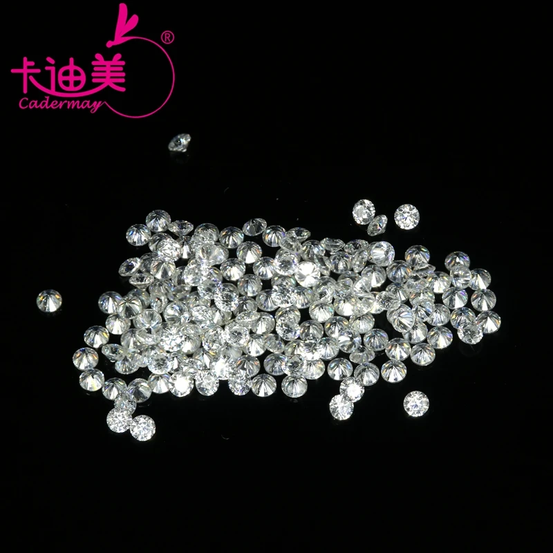 CADERMAY EF Color Loose Round Moissanite Diamond Free Shipping Synthetic 1-3mm Melee Moissanite Gemstones for Ring Jewelry
CADERMAY EF Color Loose Round Moissanite Diamond Free Shipping Synthetic 1-3mm Melee Moissanite Gemstones for Ring Jewelry