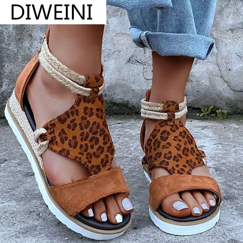2021 Fashion New Women's Shoes Summer Comfortable Platform Shoes Women's Leopard Print Open Toe Casual Plus Size Sandals 36-43
2021 Fashion New Women's Shoes Summer Comfortable Platform Shoes Women's Leopard Print Open Toe Casual Plus Size Sandals 36-43