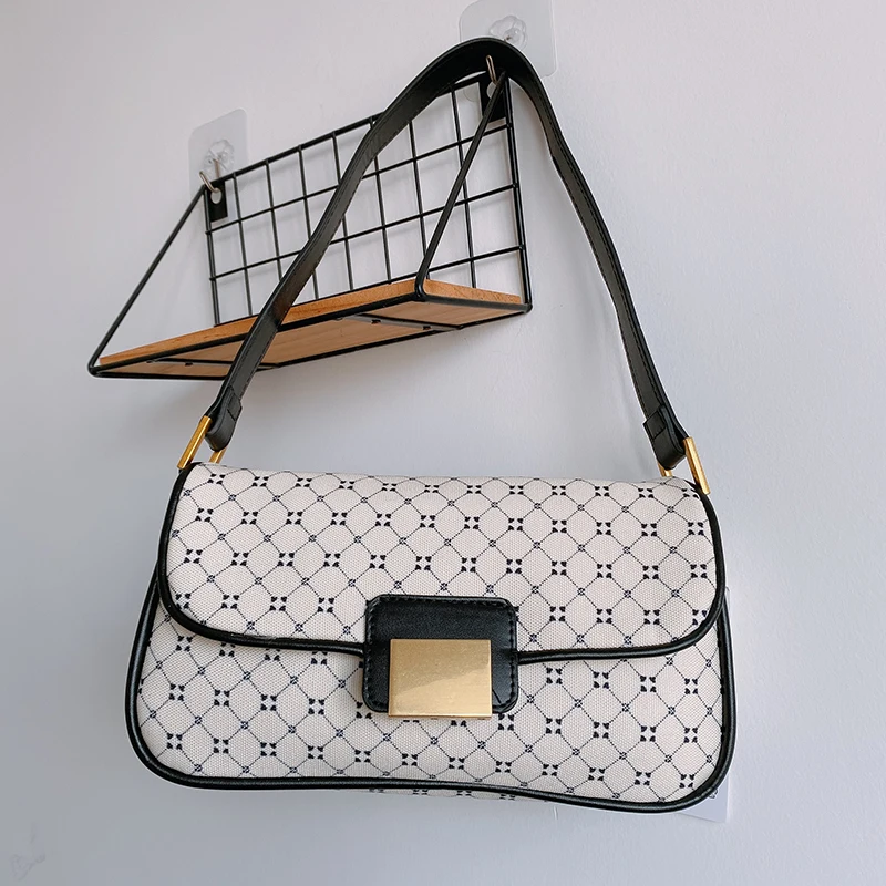 Girls 90s Vinatge Retro Print Baguette Bags For Women Elegant Summer Shoulder Bags Casual Brand Fashion Underarm Bag Hot Handbag
Girls 90s Vinatge Retro Print Baguette Bags For Women Elegant Summer Shoulder Bags Casual Brand Fashion Underarm Bag Hot Handbag