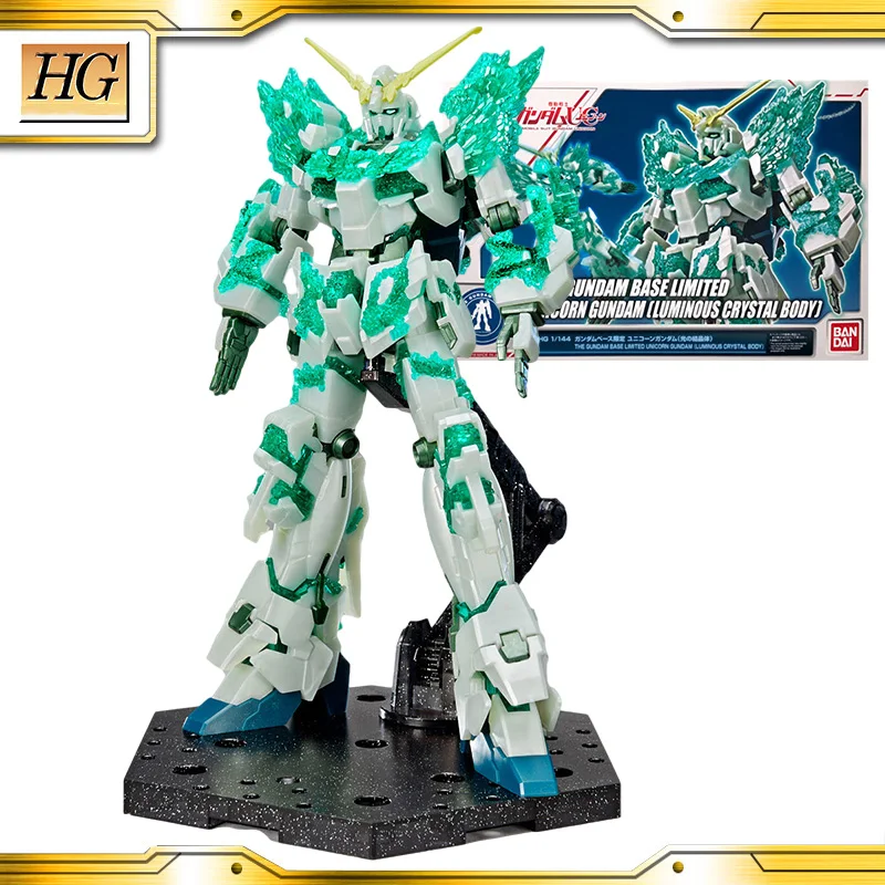 Original BANDAI Gundam HGUC HG 1/144 UNICORN GUNDAM THE GUNDAM BASE LIMITED Anime Action figures collection PVC Model Toys
Original BANDAI Gundam HGUC HG 1/144 UNICORN GUNDAM THE GUNDAM BASE LIMITED Anime Action figures collection PVC Model Toys