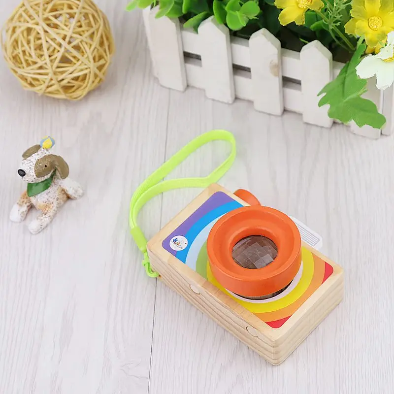 Wooden Mini Camera Kaleidoscope Toys Children Kids Room Hanging Decoration Toy Y4QA
Wooden Mini Camera Kaleidoscope Toys Children Kids Room Hanging Decoration Toy Y4QA