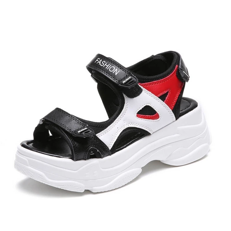 Rome Sandals Women Summer 2020 Flat Platform Wedge Shoes Sandals Harajuku Open Toe Beach Hook & Loop Height Increasing Sandals 
Rome Sandals Women Summer 2020 Flat Platform Wedge Shoes Sandals Harajuku Open Toe Beach Hook & Loop Height Increasing Sandals