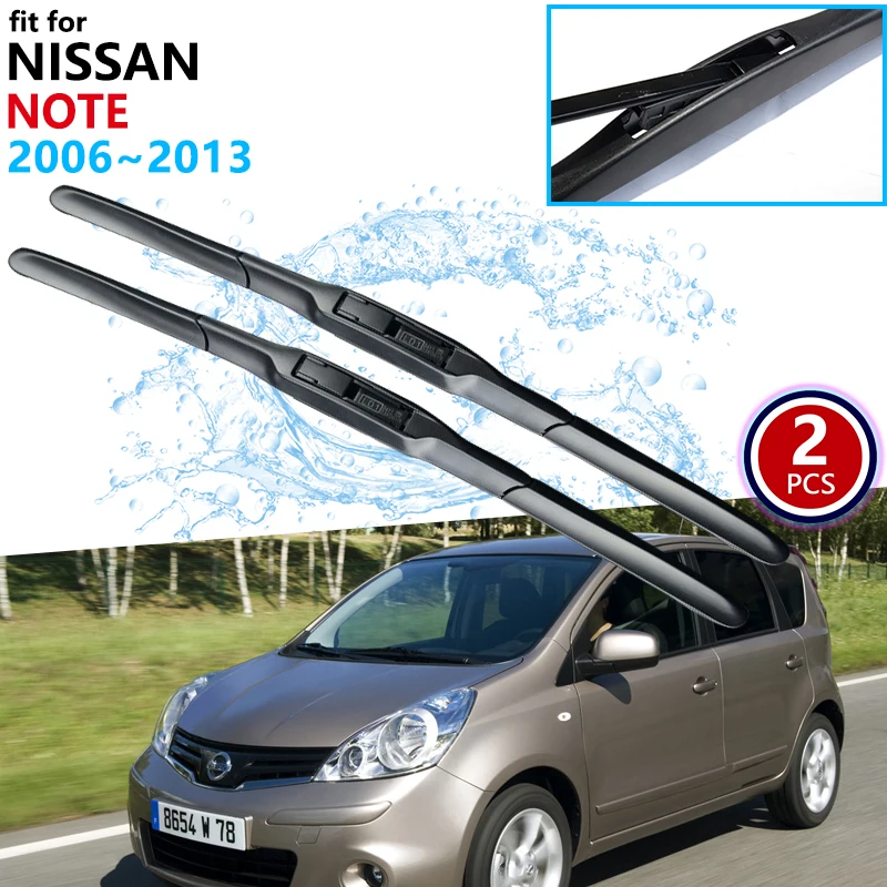Для Nissan Note 2006 ~ 2013 2007 2008 2009 2010 2011 лобового стекла стеклоочистители, автомобильные аксессуары, автомобильные щетки стеклоочистителя наклейки
Для Nissan Note 2006 ~ 2013 2007 2008 2009 2010 2011 лобового стекла стеклоочистители, автомобильные аксессуары, автомобильные щетки стеклоочистителя наклейки
