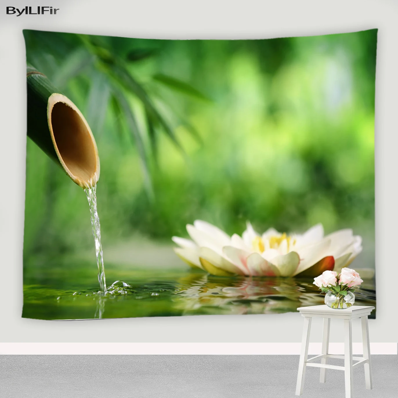 Zen Garden Tapestry Green Bamboo Plant Leaf Flower Stone Spa Wall Art Living Room Bedroom Backdrop Bedside Cloth Hanging Decor
Zen Garden Tapestry Green Bamboo Plant Leaf Flower Stone Spa Wall Art Living Room Bedroom Backdrop Bedside Cloth Hanging Decor
