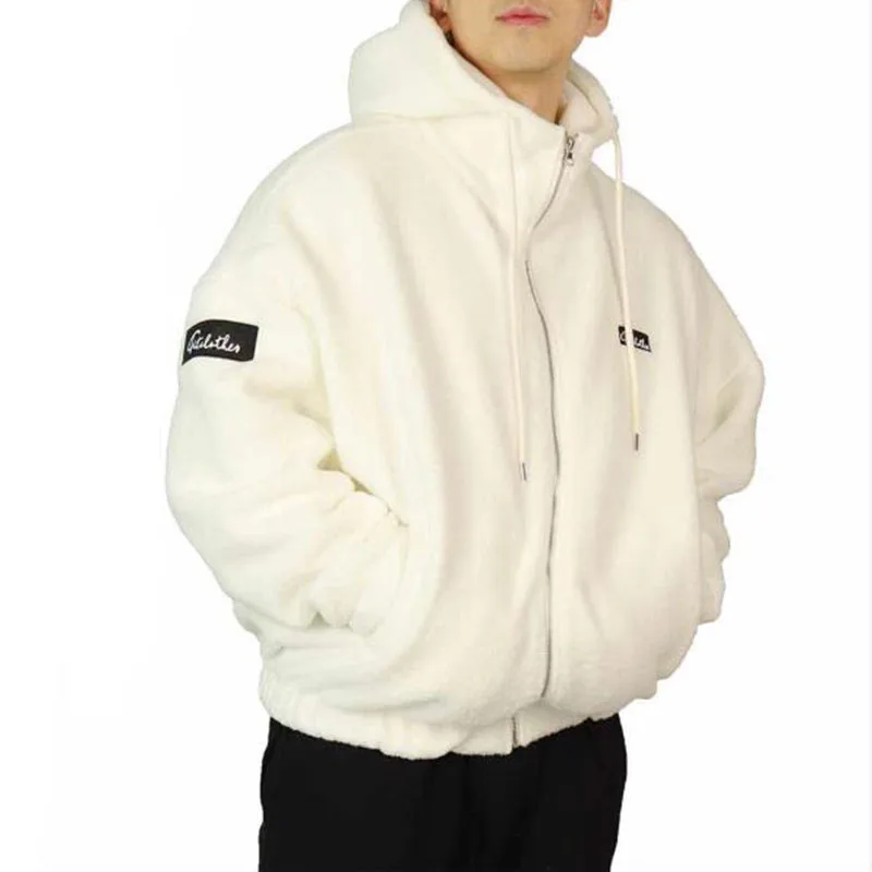 2020 Winter New Fashion Trendy Brand Thick Lamb Velvet Zipper Hoodie Men Outdoor Leisure Jogging Sports Sweatshirt
2020 Winter New Fashion Trendy Brand Thick Lamb Velvet Zipper Hoodie Men Outdoor Leisure Jogging Sports Sweatshirt