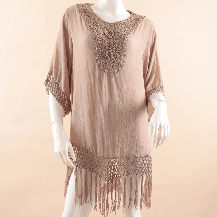 A7254 Hot Sale summer women's blouse High Quality Plus Size Bamboo Weaving Tassel Beach Shirts Blouses for Women
A7254 Hot Sale summer women's blouse High Quality Plus Size Bamboo Weaving Tassel Beach Shirts Blouses for Women