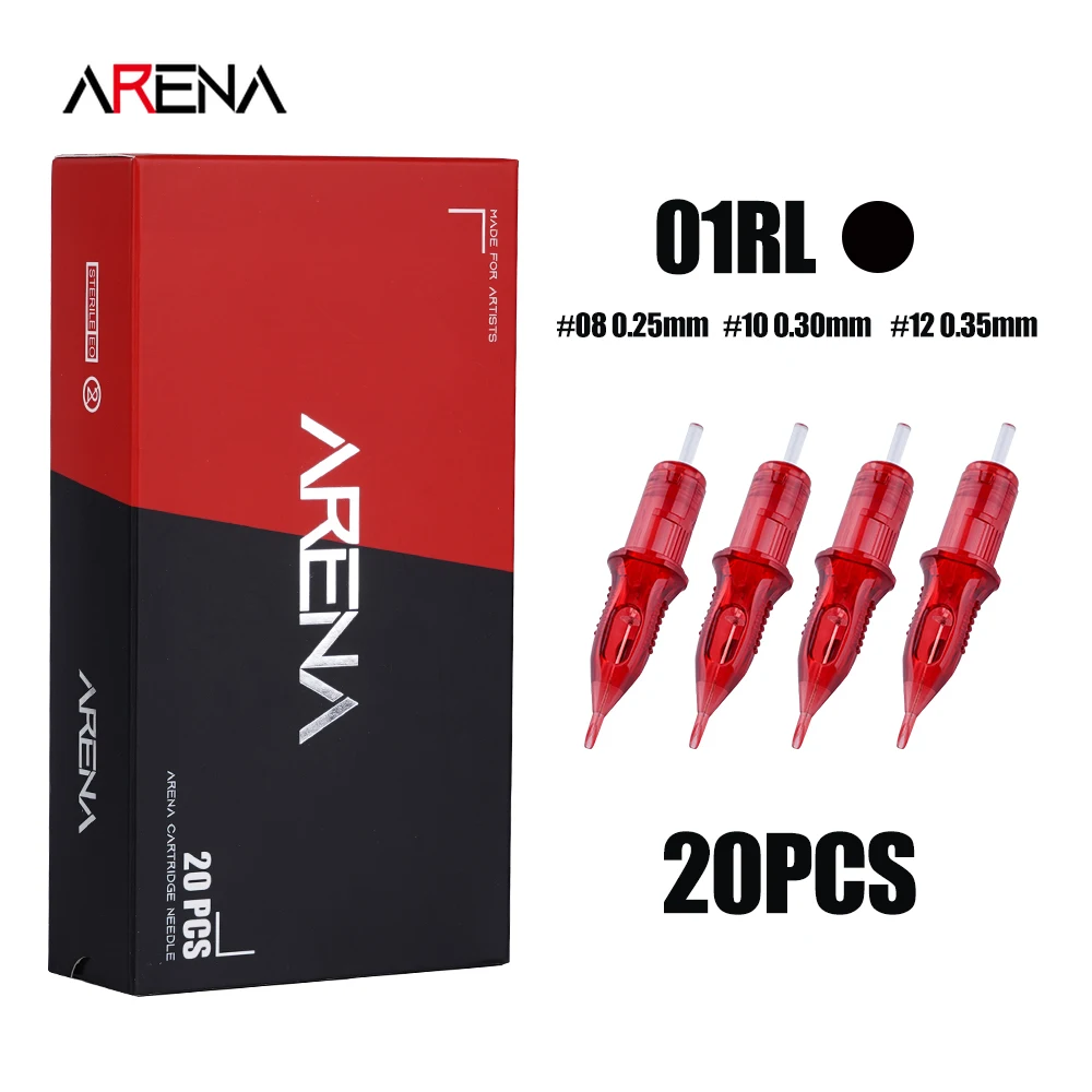 Sterilized Tattoo Cartridge Needles Permanent Makeup Needles Round Liner 0.35mm/0.30mm/0.25mm 1RL Tattoo Nozzle Tattoo Supplies
Sterilized Tattoo Cartridge Needles Permanent Makeup Needles Round Liner 0.35mm/0.30mm/0.25mm 1RL Tattoo Nozzle Tattoo Supplies