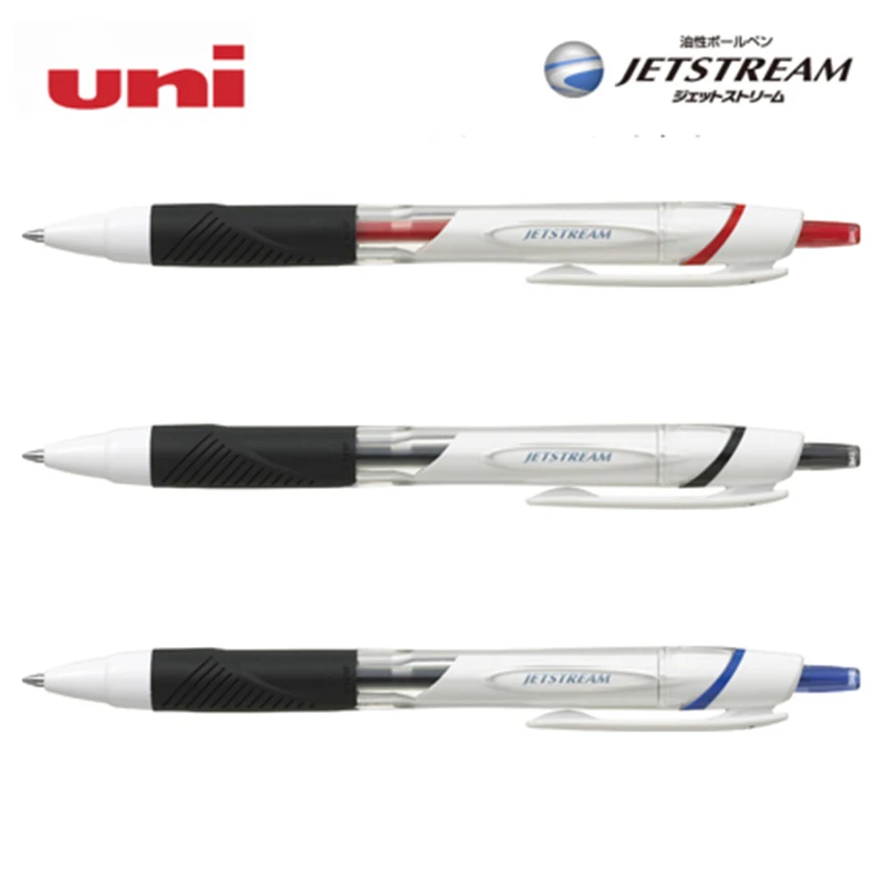 1 шт. японская шариковая ручка Uni Jetstream, быстросохнущая гладкая глиняная средняя масляная ручка 0,5 мм, офисные канцелярские принадлежности, школьные принадлежности
1 шт. японская шариковая ручка Uni Jetstream, быстросохнущая гладкая глиняная средняя масляная ручка 0,5 мм, офисные канцелярские принадлежности, школьные принадлежности