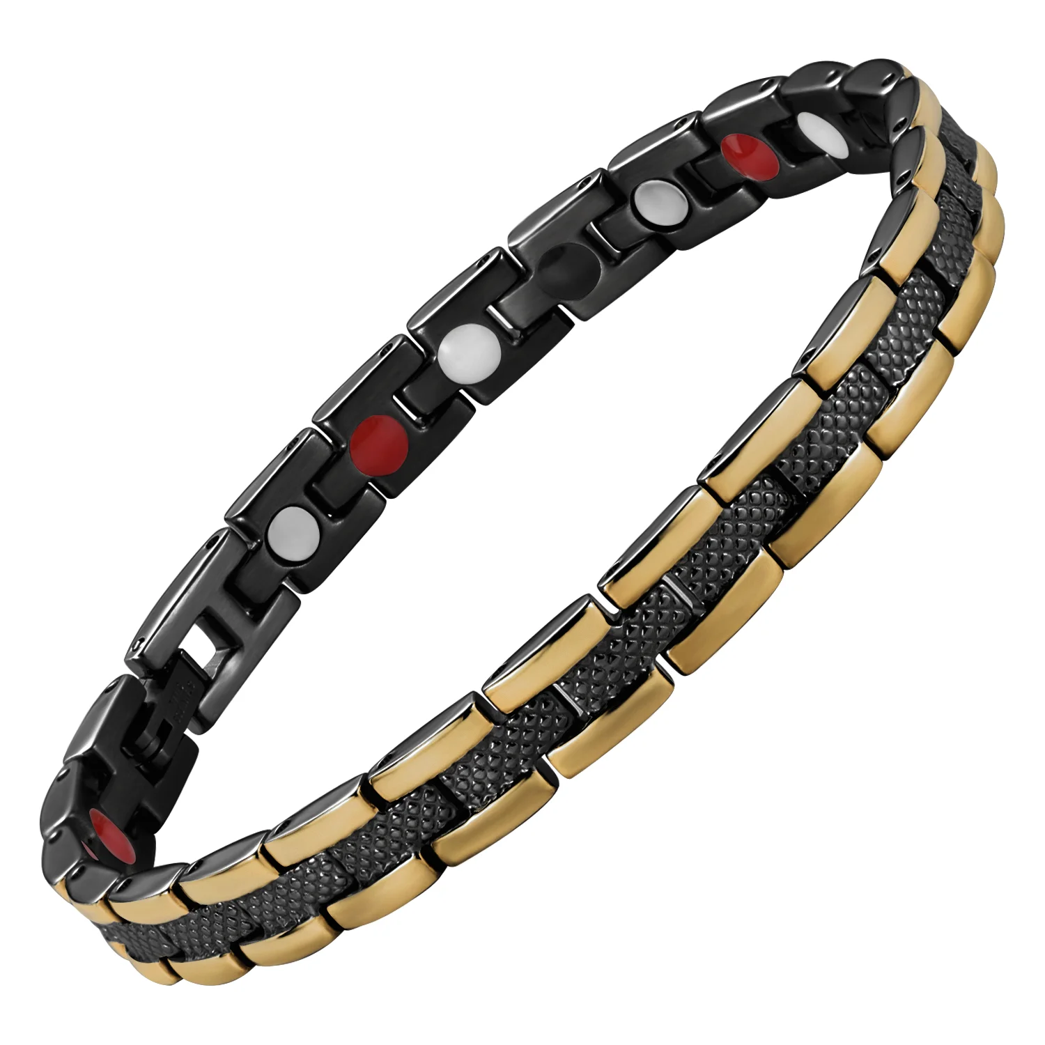 Negative Ion Bracelet for Women Fashion Stainless Steel Adjustable Magnetic Hand Link Arthritis Pain Relief
Negative Ion Bracelet for Women Fashion Stainless Steel Adjustable Magnetic Hand Link Arthritis Pain Relief