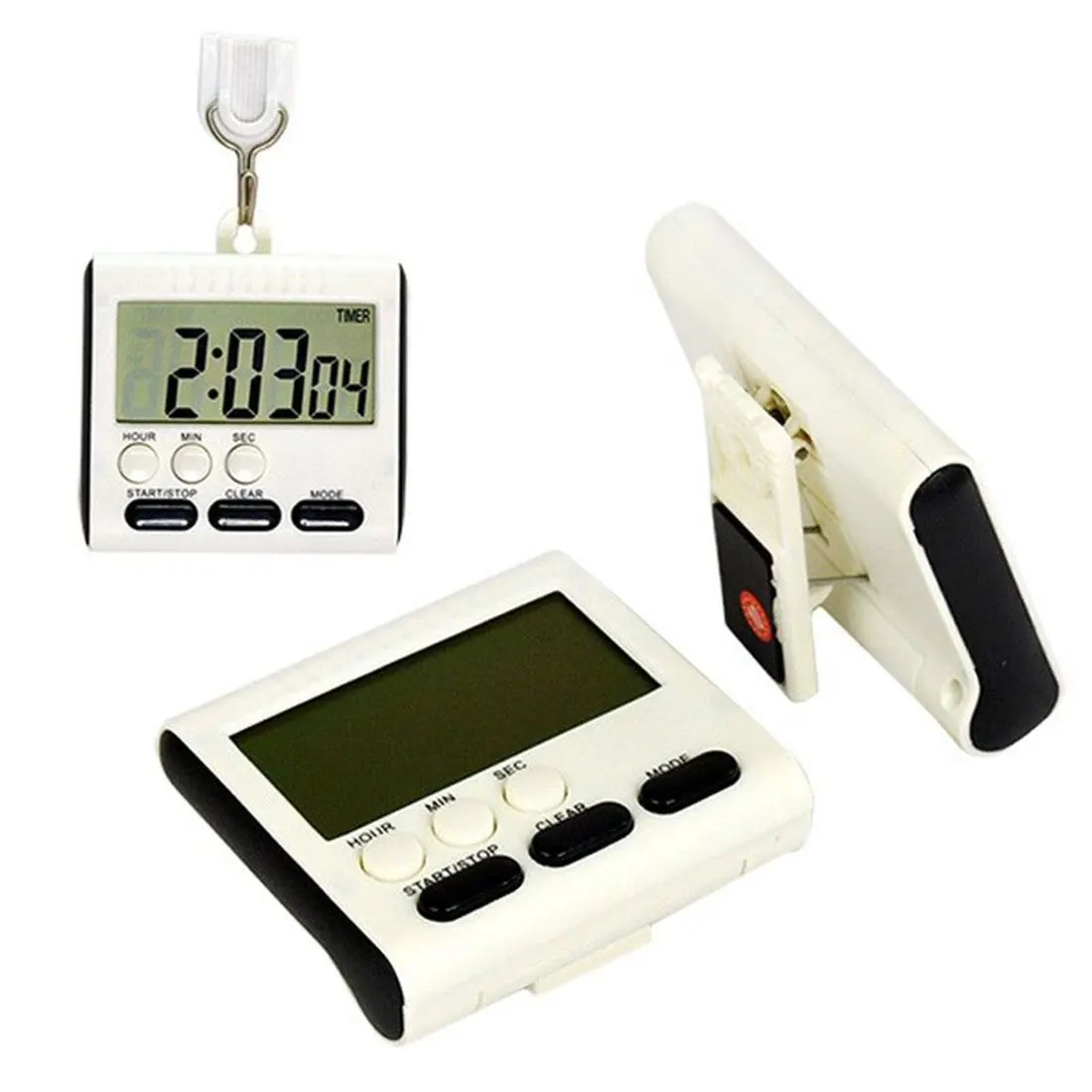 Digital Screen Kitchen Timer Large Display Digital Timer Square Cooking Count Up Countdown Timer Alarm Clock Stopwatch Clock
Digital Screen Kitchen Timer Large Display Digital Timer Square Cooking Count Up Countdown Timer Alarm Clock Stopwatch Clock