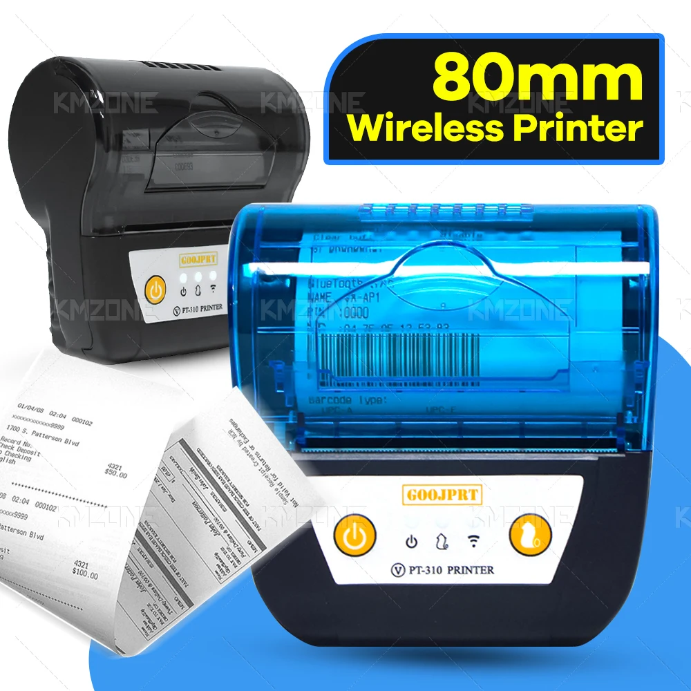 3 Inch 80mm Thermal Receipt Printer inkness Printing Bluetooth Wireless Connected Mini Thermal Printer Phone and Computer
3 Inch 80mm Thermal Receipt Printer inkness Printing Bluetooth Wireless Connected Mini Thermal Printer Phone and Computer