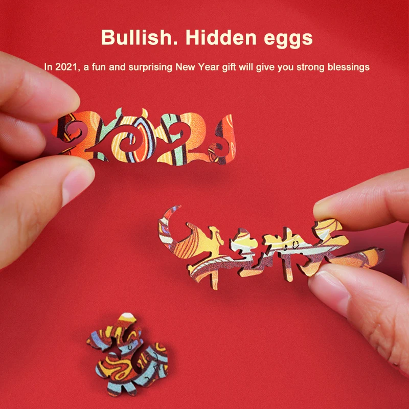 2021 Chinese Culture Wooden OX Puzzle Children Educational Animal Interactive Puzzle Toys Adult Birthday Gift Home Decoration
2021 Chinese Culture Wooden OX Puzzle Children Educational Animal Interactive Puzzle Toys Adult Birthday Gift Home Decoration