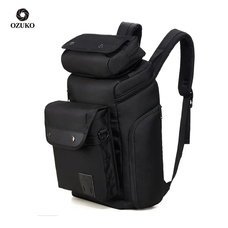 OZUKO Multifunctional Men Backpack Large Capacity Laptop Shoulder Bag Three-in-one Daypack Waterproof Oxford Travel Bag
OZUKO Multifunctional Men Backpack Large Capacity Laptop Shoulder Bag Three-in-one Daypack Waterproof Oxford Travel Bag