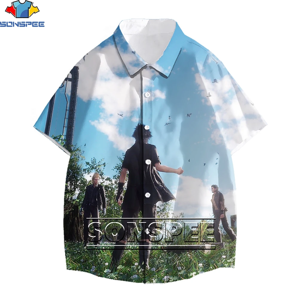 SONSPEE New Fashion Final Fantasy T-shirt 3D Printing T-shirt Boys and Girls Short Sleeve Summer Casual Loose Oversized Top
SONSPEE New Fashion Final Fantasy T-shirt 3D Printing T-shirt Boys and Girls Short Sleeve Summer Casual Loose Oversized Top